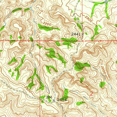 United States Geological Survey Lone Butte NW, ND (1959, 24000-Scale) digital map