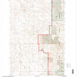United States Geological Survey Lone Butte NW, ND (1997, 24000-Scale) digital map