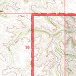 United States Geological Survey Lone Butte NW, ND (1997, 24000-Scale) digital map