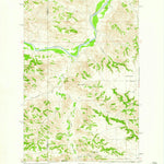 United States Geological Survey Lone Butte SE, ND (1958, 24000-Scale) digital map