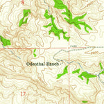 United States Geological Survey Lone Butte SE, ND (1958, 24000-Scale) digital map