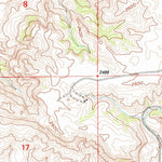 United States Geological Survey Lone Butte SE, ND (1997, 24000-Scale) digital map