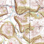United States Geological Survey Lone Elm, MO (1952, 24000-Scale) digital map
