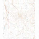 United States Geological Survey Lone Grave Butte, OR (1971, 24000-Scale) digital map