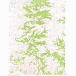 United States Geological Survey Lone Indian Butte, MT (1957, 24000-Scale) digital map