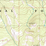 United States Geological Survey Lone Indian Peak, MT (1986, 24000-Scale) digital map