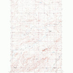 United States Geological Survey Lone Man Coulee West, MT (1985, 24000-Scale) digital map