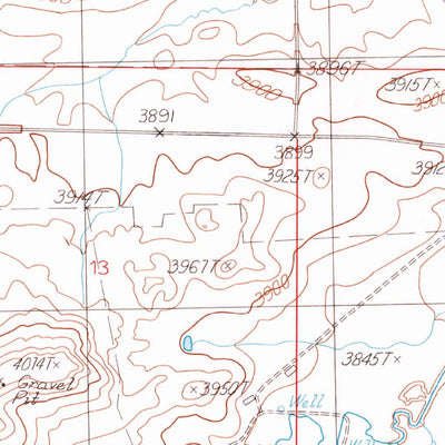 United States Geological Survey Lone Man Coulee West, MT (1985, 24000-Scale) digital map