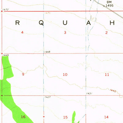 United States Geological Survey Lone Mountain, AZ (1961, 62500-Scale) digital map
