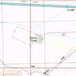 United States Geological Survey Lone Mountain, AZ (1990, 24000-Scale) digital map