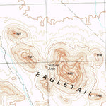 United States Geological Survey Lone Mountain, AZ (1990, 24000-Scale) digital map