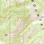 United States Geological Survey Lone Mountain, CO (1986, 24000-Scale) digital map