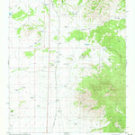 United States Geological Survey Lone Mountain, NM (1982, 24000-Scale) digital map