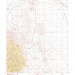 United States Geological Survey Lone Mountain, NV (1987, 24000-Scale) digital map