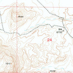 United States Geological Survey Lone Mountain, WY (1951, 24000-Scale) digital map