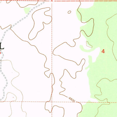 United States Geological Survey Lone Pine Butte, CA (1993, 24000-Scale) digital map