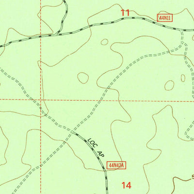 United States Geological Survey Lone Pine Butte, CA (1993, 24000-Scale) digital map