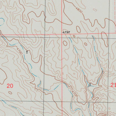 United States Geological Survey Lone Pine Butte, NE (1979, 24000-Scale) digital map