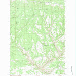 United States Geological Survey Lone Pine Butte, WA (1983, 24000-Scale) digital map
