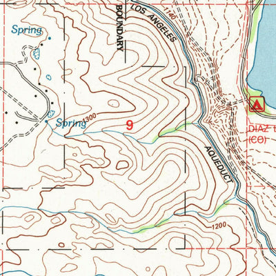 United States Geological Survey Lone Pine, CA (1994, 24000-Scale) digital map