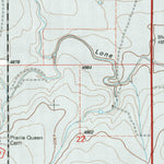 United States Geological Survey Lone Rock, CO (1996, 24000-Scale) digital map