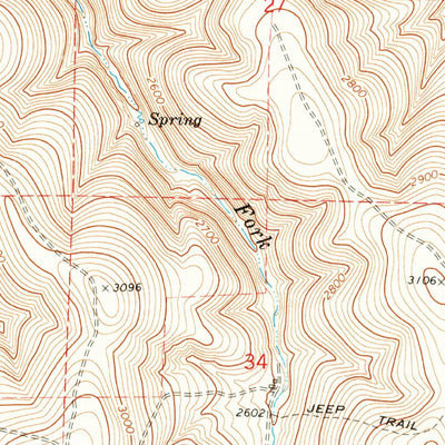 United States Geological Survey Lone Rock Creek, OR (1970, 24000-Scale) digital map