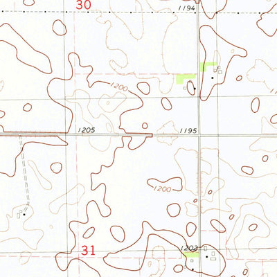 United States Geological Survey Lone Rock, IA (1980, 24000-Scale) digital map