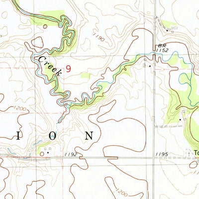 United States Geological Survey Lone Rock, IA (1980, 24000-Scale) digital map