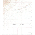 United States Geological Survey Lone Rock NW, NV (1969, 24000-Scale) digital map