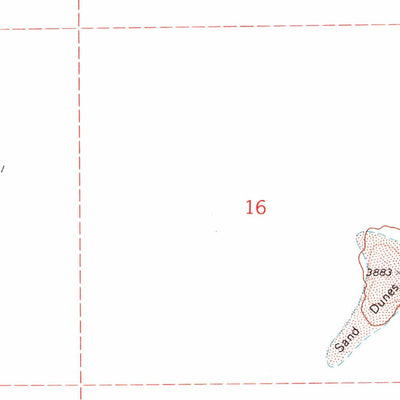 United States Geological Survey Lone Rock SW, NV (1969, 24000-Scale) digital map