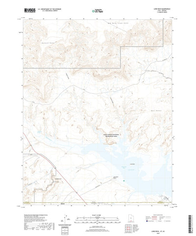 United States Geological Survey Lone Rock, UT (2020, 24000-Scale) digital map