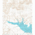United States Geological Survey Lone Rock, UT-AZ (1981, 24000-Scale) digital map