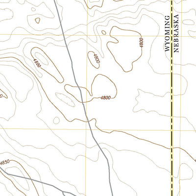 United States Geological Survey Lone Sand Hill, WY (2021, 24000-Scale) digital map