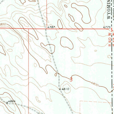 United States Geological Survey Lone Sand Hill, WY-NE (1978, 24000-Scale) digital map