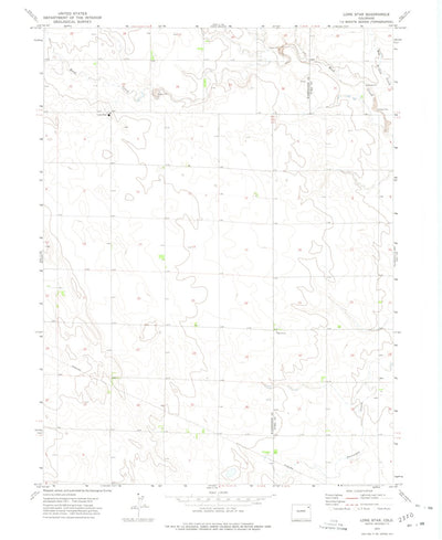 United States Geological Survey Lone Star, CO (1972, 24000-Scale) digital map