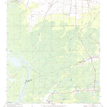 United States Geological Survey Lone Star, LA (1974, 24000-Scale) digital map