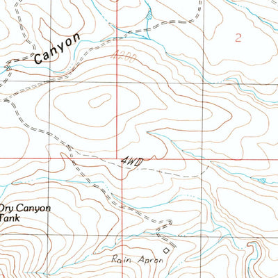 United States Geological Survey Lone Star Mountain, AZ (1985, 24000-Scale) digital map