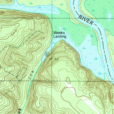 United States Geological Survey Lone Star, SC (1988, 24000-Scale) digital map
