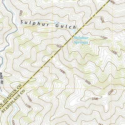 United States Geological Survey Lone Tree Creek, CA (2021, 24000-Scale) digital map