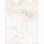 United States Geological Survey Lone Tree Creek, MT (1980, 24000-Scale) digital map