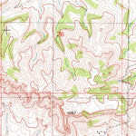 United States Geological Survey Lone Tree Creek, MT (1980, 24000-Scale) digital map