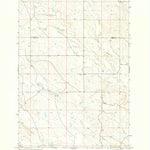 United States Geological Survey Lone Tree Draw East, SD (1973, 24000-Scale) digital map