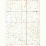 United States Geological Survey Lone Tree Draw West, SD (1973, 24000-Scale) digital map