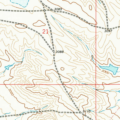 United States Geological Survey Lone Tree Draw West, SD (1973, 24000-Scale) digital map