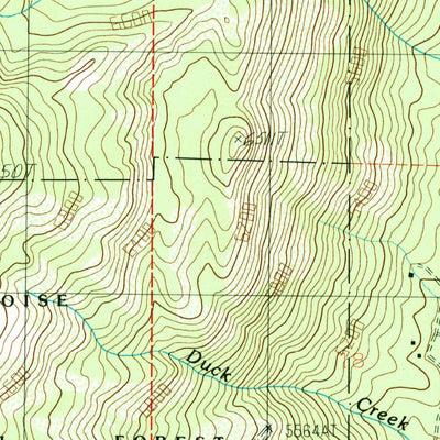 United States Geological Survey Lone Tree, ID (1985, 24000-Scale) digital map
