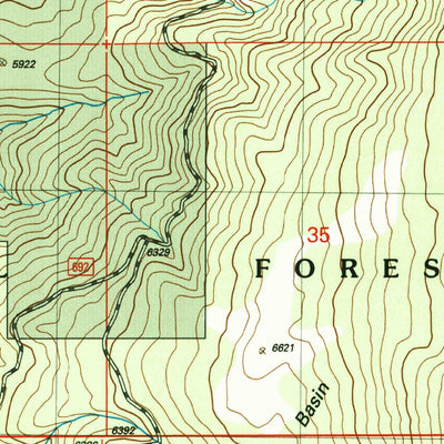 United States Geological Survey Lone Tree, ID (2004, 24000-Scale) digital map