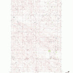 United States Geological Survey Lone Tree Lake, MT (1983, 24000-Scale) digital map