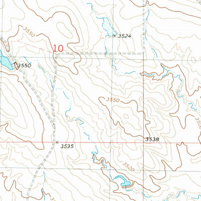 United States Geological Survey Lone Tree Ranch, NE (1980, 24000-Scale) digital map