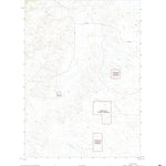 United States Geological Survey Lone Well Creek West, SD (2021, 24000-Scale) digital map