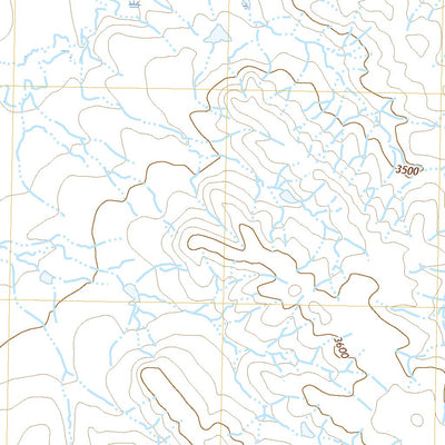 United States Geological Survey Lone Well Creek West, SD (2021, 24000-Scale) digital map
